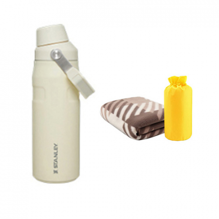 JE 담요+스탠리 패스트플로우 473ml 세트 #2