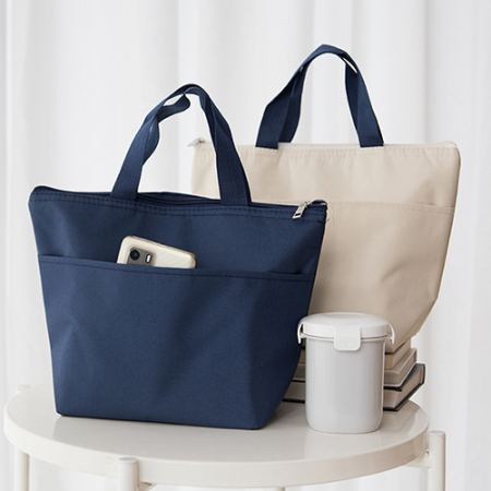 솔리드 무지 보온보냉백 보냉백 보온백 런치백 // 인쇄제작가능 #4