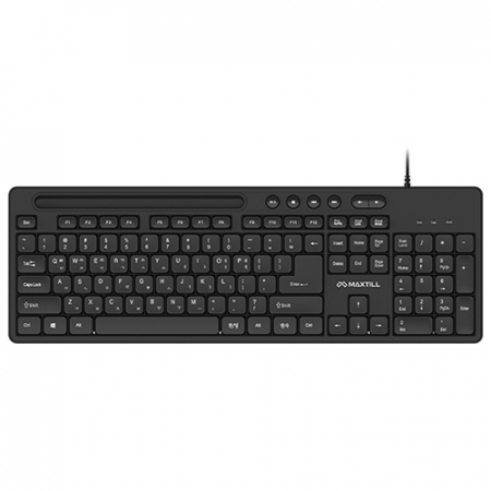 맥스틸 C타입+USB 거치형 저소음 유선 키보드 #2
