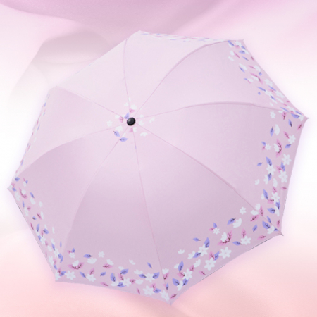 루티네 플라워 3단 수동 암막 양우산 인쇄무료 #2