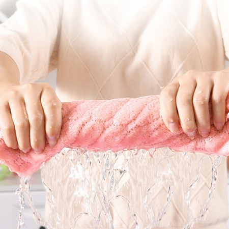 극세사 벨벳 양면 요술행주 16cm*27cm // 개별opp비닐포장 #7