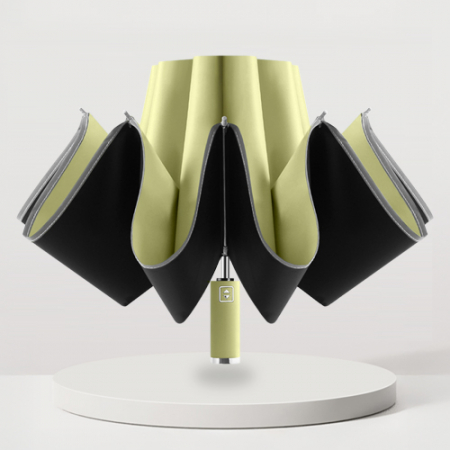 루티네 거꾸로 3단 자동 암막 양우산 인쇄무료 #3