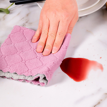 극세사 벨벳 양면 요술행주 16cm*27cm (벌크) #4