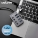 작은이미지: 유니콘 NH-400SW USB3.2 Gen1 4포트 USB허브 개별전원스위치 케이블 길이 1.2M #7