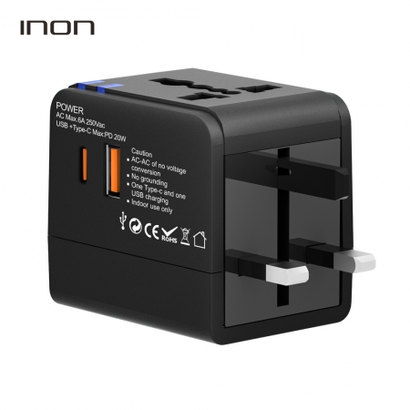 USB 2포트 해외 여행용어댑터 1USB + 1PD #4