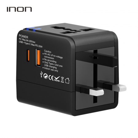 USB 2포트 해외 여행용어댑터 1USB + 1Type C #4