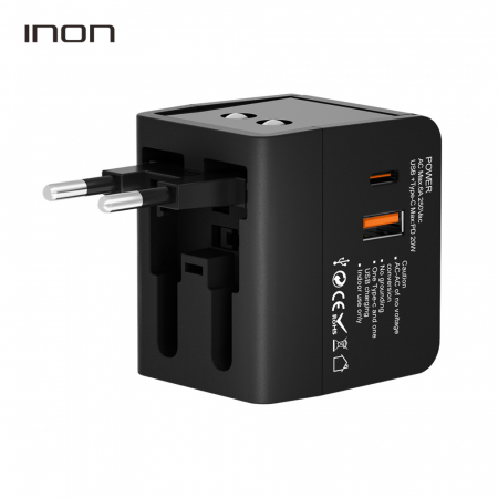 USB 2포트 해외 여행용어댑터 1USB + 1Type C #3