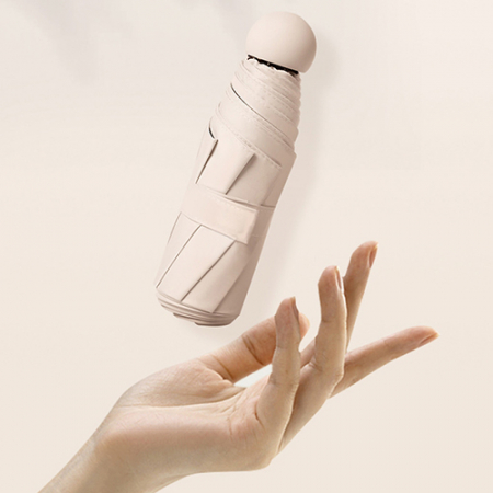 초경량 원형 캡슐양우산 6K, 암막우산 양산 우양산 // 인쇄제작가능 #5