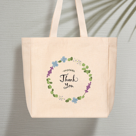 코튼앤코 커스텀 옆폭형 에코백 34x36x8, 옆폭8  // 국내 제작형 #4