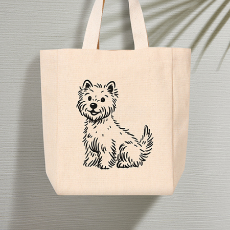 코튼앤코 커스텀 옆폭형 에코백 23x30x8, 옆폭8  // 국내 제작형 #4