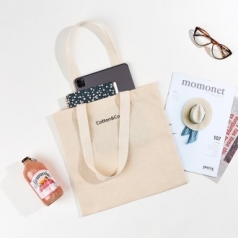 코튼앤코 커스텀 일상형 에코백 34x34 // 국내 제작형