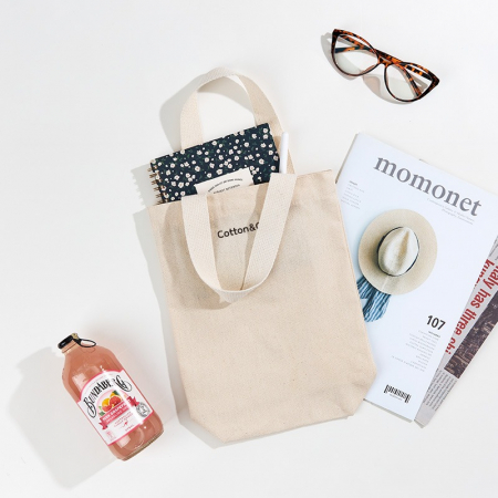 코튼앤코 커스텀 세로형 에코백 23x30x8  // 국내 제작형 #3