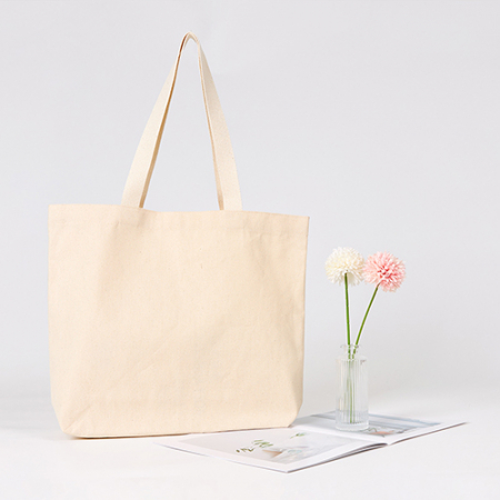 코튼앤코 커스텀 가로형 에코백 43x35x10 // 국내 제작형 #5