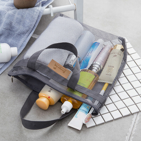 메쉬비치백 목욕가방 목욕바구니 여행가방 수영가방 // 인쇄제작가능 #5