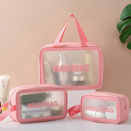 방수워시백(소형) / 인쇄제작가능 / 세면파우치 휴대용파우치 방수세면백 #5