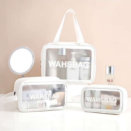 방수워시백(소형) / 인쇄제작가능 / 세면파우치 휴대용파우치 방수세면백 #6