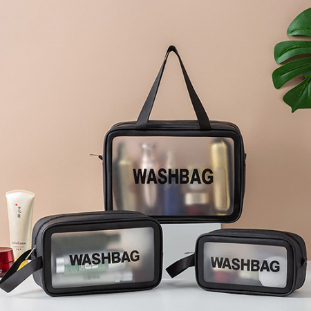 방수워시백(중형) / 인쇄제작가능 / 세면파우치 휴대용파우치 방수세면백 #3