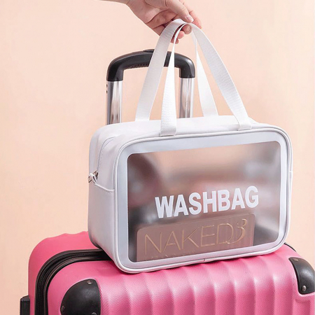 방수워시백(중형) / 인쇄제작가능 / 세면파우치 휴대용파우치 방수세면백 #9