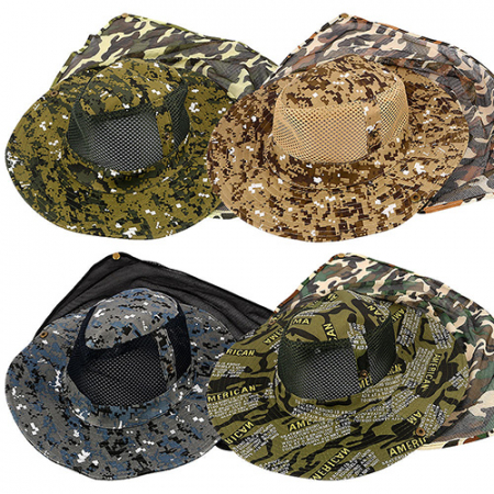 자외선차단 정글모자, 넥커버형 사파리모자 낚시모자 등산모자 #2