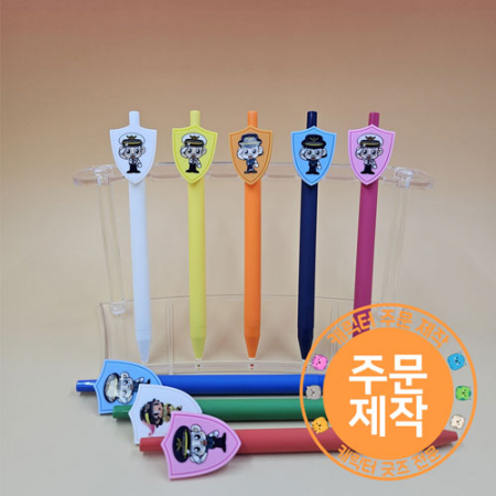 pv쉴드캐릭터 파스텔러버볼펜 // 풀칼라인쇄 #2