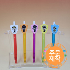 pv쉴드캐릭터 파스텔캔디볼펜 // 풀칼라인쇄