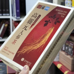 인삼 차 300g 100포 우드상자 선물 용 사은품 답례품