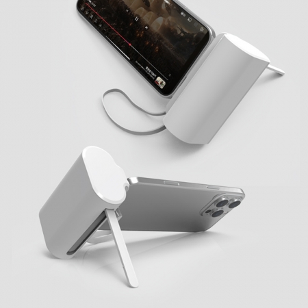 팝폰 충전고래 10000mAh 대용량 도킹형 보조배터리 C타입 8핀 #5