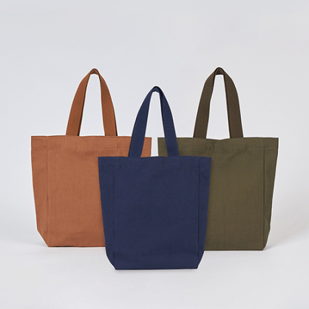 코튼앤코 커스텀 옆폭형 컬러 에코백 23x30x8, 옆폭8 // 국내 제작형 #5