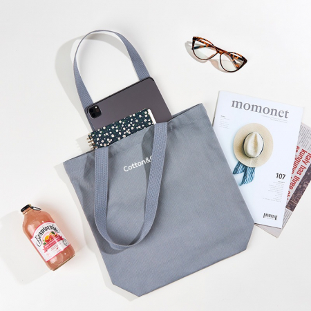 코튼앤코 커스텀 일상형 컬러 에코백 36x36x10 // 국내 제작형 #2