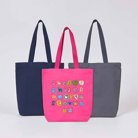 코튼앤코 커스텀 일상형 컬러 에코백 34x34x10 // 국내 제작형 #4