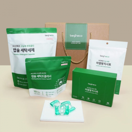 에코세이버 친환경 제로웨이스트 프리미엄 리빙4종선물세트 1호 // 국내생산 #2