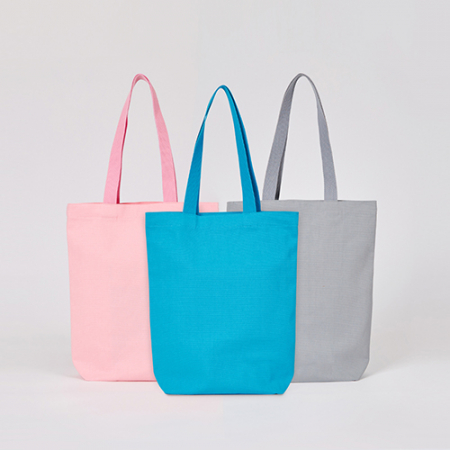 코튼앤코 커스텀 세로형 컬러 에코백 34x40x10 // 국내 제작형 #5