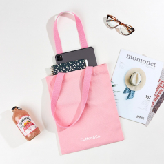 코튼앤코 커스텀 세로형 컬러 에코백 28x36 // 국내 제작형