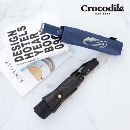 크로커다일 3단 거꾸로 암막 완전자동 우양산 #3