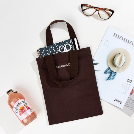 코튼앤코 커스텀 세로형 컬러 에코백 23x30 // 국내 제작형 #2