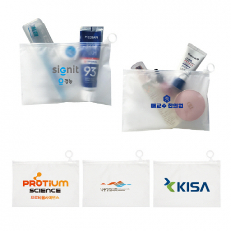 휴대용 EVA 지퍼백 파우치 22x15cm #2