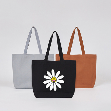 코튼앤코 커스텀 가로형 컬러 에코백 43x35x10 // 국내 제작형 #4