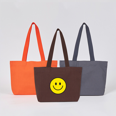 코튼앤코 커스텀 가로형 컬러 에코백 36x25x8 // 국내 제작형 #4