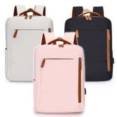 B148 스티치 모던백팩 노트북 비즈니스 백팩 여행학생 가방 배낭 인쇄 행사 기념품 답례품 주문제작