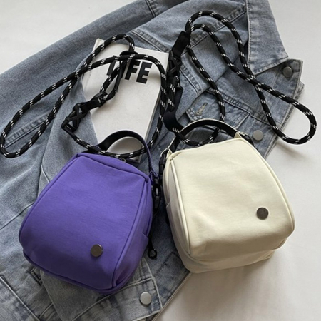 B147 오르간 미니 크로스백 캐주얼 패션 가방 답례품 인쇄 기념품 행사 주문제작 #2