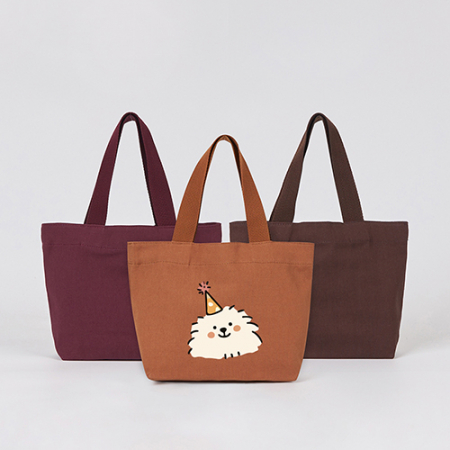 코튼앤코 커스텀 가로형 컬러 에코백 28x20x8 // 국내 제작형 #4