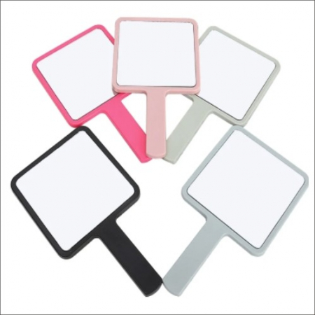 블랙거울 손거울 사각거울 손잡이거울 휴대용거울 #5