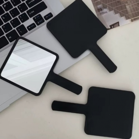 블랙거울 손거울 사각거울 손잡이거울 휴대용거울 #3