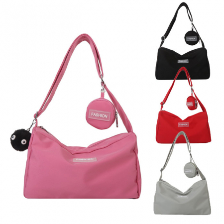 B141 마카롱 포켓 크로스 토트백 캐주얼 패션 가방 미니 주문제작 인쇄 #3