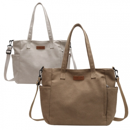 B138 워싱 캔버스 크로스백 숄더백 캐주얼 패션 가방 답례품 인쇄 행사 기념품 #2