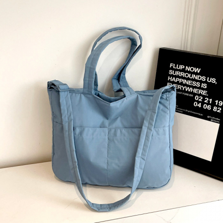 B135 스위트 캐주얼 가방 크로스 숄더 빅백 인쇄 답례품 행사 기념품 #3