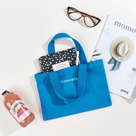 코튼앤코 커스텀 가로형 컬러 에코백 28x20 // 국내 제작형 #3