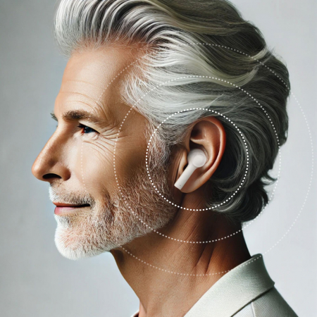 확청기 음성 증폭기 보청기 대용 무선 블루투스 이어폰 히어맥스 #3