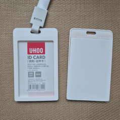 사원증 오피스룩 PP 네임케이스 화이트 G2