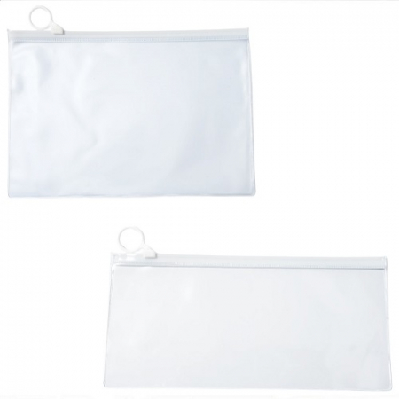 뉴드림 PVC 고주파 지퍼 파우치 고리 중형 #2